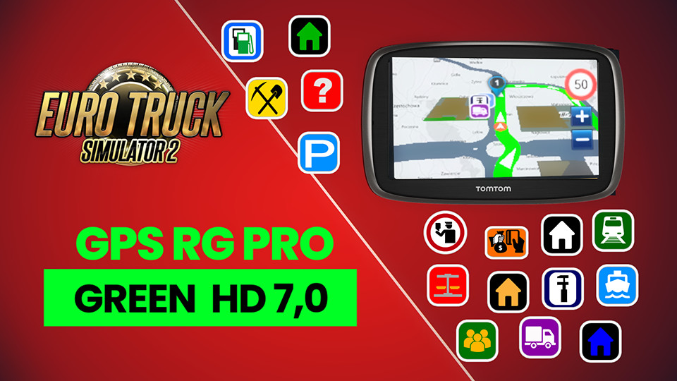GPS RG PRO GREEN HD